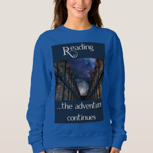 Äventyr fortsätter att läsa t shirt