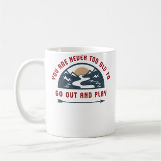 Äventyr Gå Ut Och Lek Kaffemugg