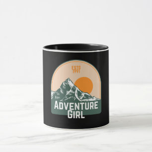 Äventyr Girl Mugg