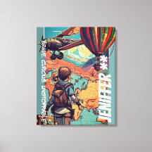Äventyr Girl, Personlig Travel Theme