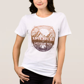 Äventyr Hiking, Äventyr är en sinnesstat T Shirt