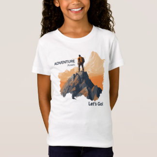 Äventyr Hiking, Äventyr Awaits, nu kör vi! T Shirt