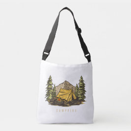 Äventyr Hiking Travel Bossica Crossbody Tote Bag Axelväska