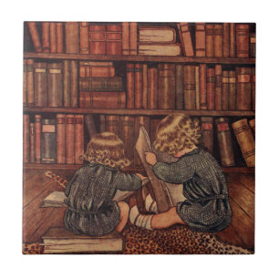 Äventyr i Bibliotek Kakelplatta