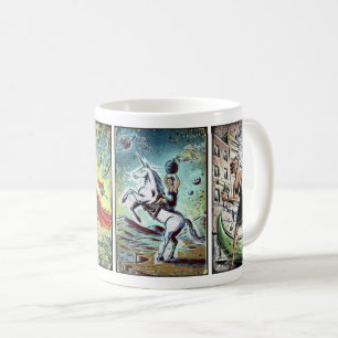 Äventyr, i blogging kaffemugg