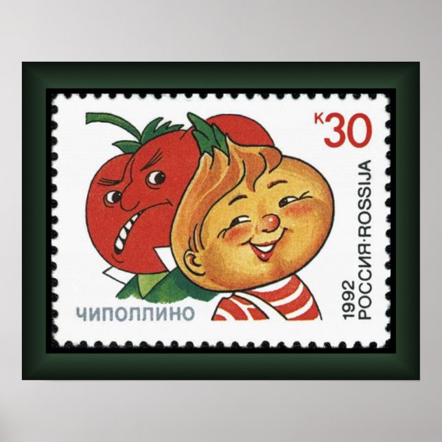 Äventyr i Cipollino~Writer: D. Rodari~*~ Poster (Framsidan)