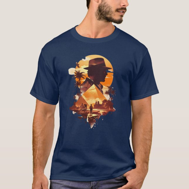 Äventyr i Desert Indy T Shirt (Framsida)
