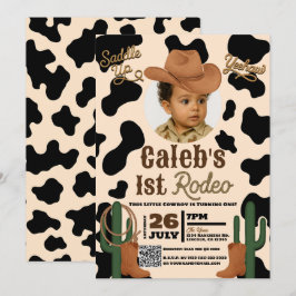 Äventyr i det vilda västern 1 EN 1:a Rodeo-fest Inbjudningar