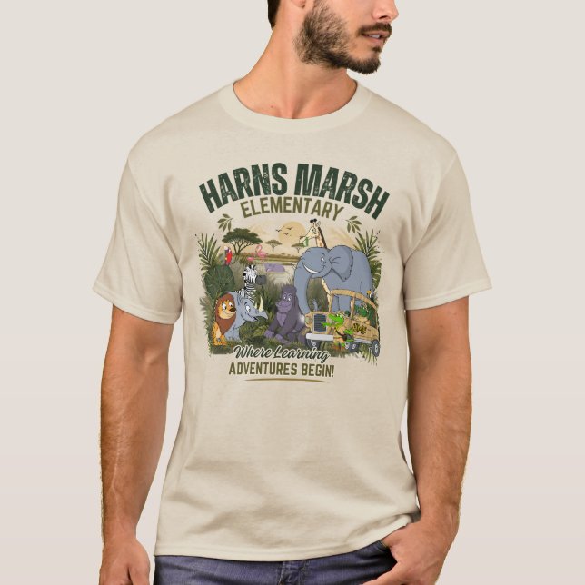 Äventyr i lärande t shirt (Framsida)