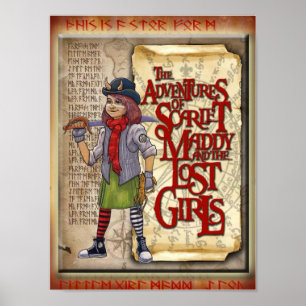 Äventyr i Scarlet Maddy Poster