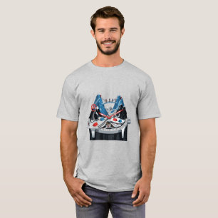 Äventyr i Time Mountain Clock Notebook T Shirt
