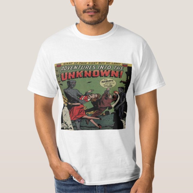 Äventyr in i den okända tecknaden täcker #20 tröja (Framsida)