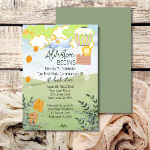 Äventyr inleder Luftballong 1:a kommissionen Inbjudningar