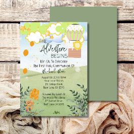 Äventyr inleder Luftballong 1:a kommissionen Inbjudningar