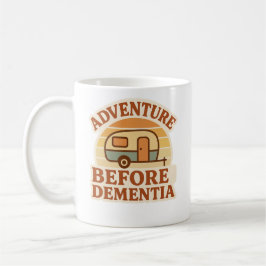 Äventyr Innan Demens Retro Husvagn Camping Mu Kaffemugg