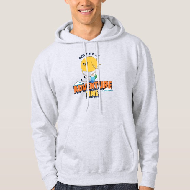 Äventyr | Jake Flyter med Finn Hoodie (Framsida)