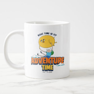 Äventyr Jake Flyter med Finn Jumbo Mugg