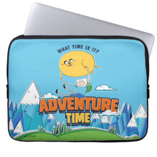 Äventyr Jake Flyter med Finn Laptop Fodral