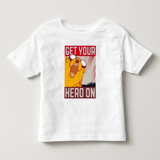 Äventyr | Jake "Get Your Hero On" T-Shirt (Framsida)