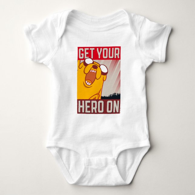 Äventyr | Jake "Get Your Hero On" T-Shirt (Framsida)