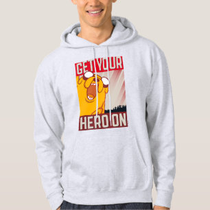 Äventyr Jake "Hämta ditt hjälte på" Hoodie