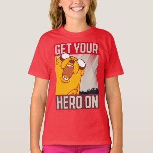 Äventyr   Jake "Hämta ditt hjälte på" T Shirt