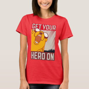 Äventyr Jake "Hämta ditt hjälte på" T Shirt