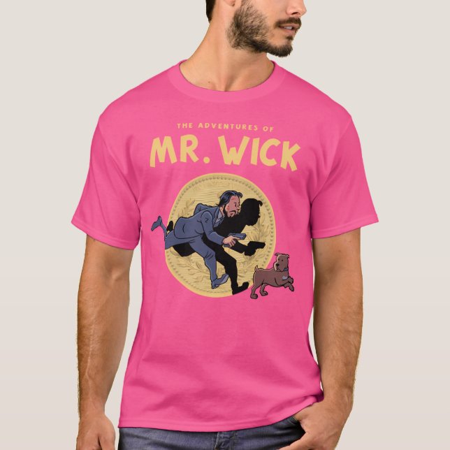 Äventyr John Wick Vengeance T Shirt (Framsida)