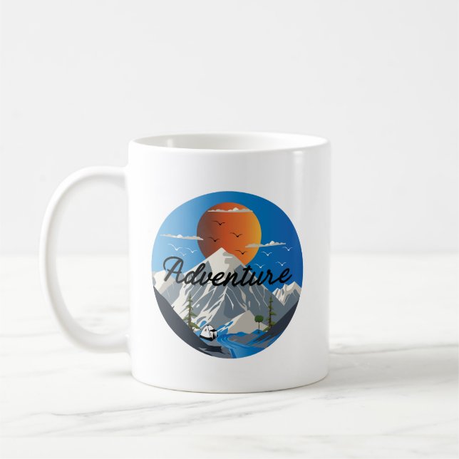 Äventyr Kaffemugg (Vänster)