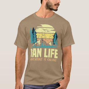 Äventyr kallar livet för Van Life-gåvan för T Shirt