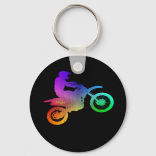 Äventyr Keychain för Motocrosssmutscykel Nyckelring