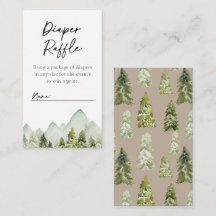 Äventyr-kort för hårklammer | Diaper Raffle