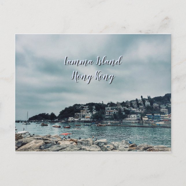 ÄVENTYR | LAMMA ISLAND, HONGKONG Travel Vykort (Framsida)