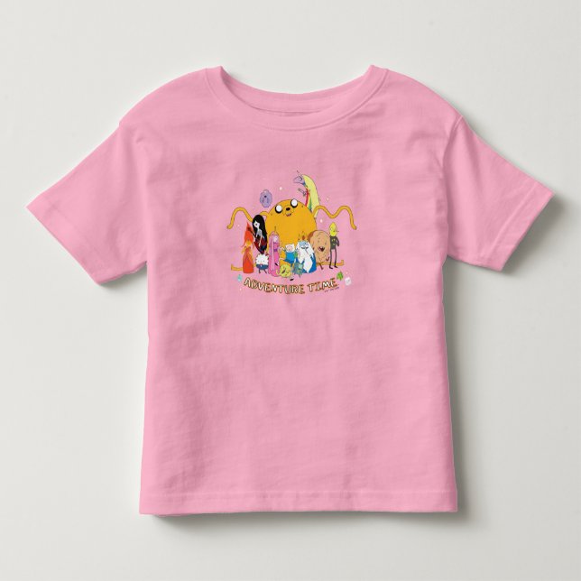 Äventyr | Large Jake Group Graphic T-Shirt (Framsida)