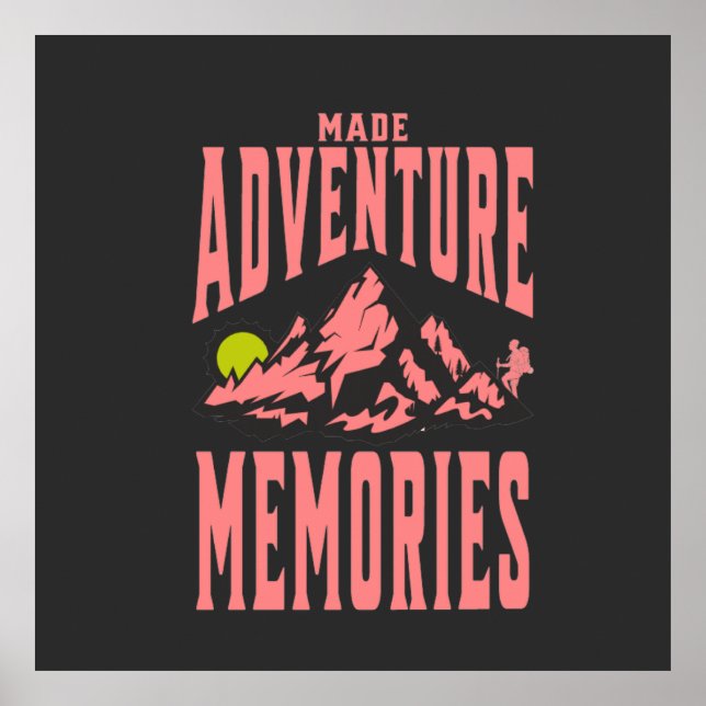 Äventyr-minnen Poster (Framsidan)