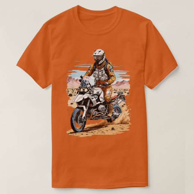 Äventyr motorcykel BMW R1250 Gs T Shirt (Design framsida)