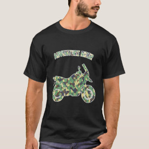 Äventyr motorcykelns Biker utanför landsväg Rider T Shirt