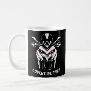 Äventyr Motorcyklar Rider Off Road Road Italiana S Kaffemugg