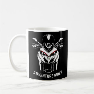Äventyr Motorcyklar Rider Off Road Road Italiana S Kaffemugg