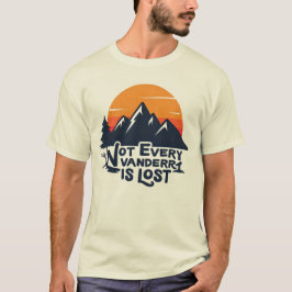 Äventyr Mountain Sunrise Tee