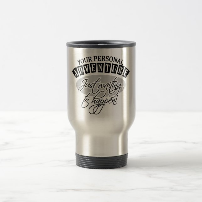 ÄVENTYR mugg - välj stil & färg (Center)