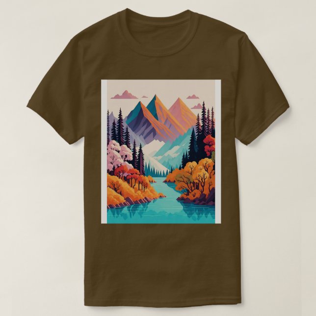 Äventyr Nature T Shirt (Design framsida)