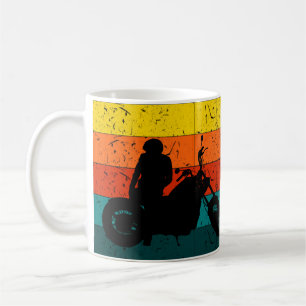 Äventyr och cykling Inspired Design Kaffemugg