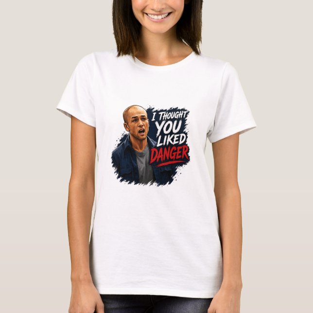 Äventyr och fara t shirt (Framsida)