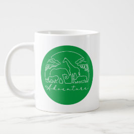 Äventyr och Safari i Afrikan Jumbo Mugg