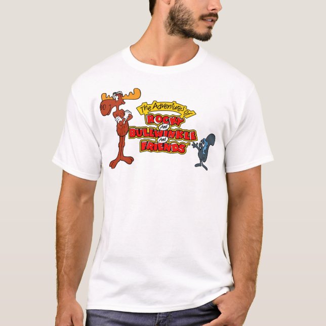_+äventyr-of-rocky-and-bullwinkle_+shirt 1 t shirt (Framsida)