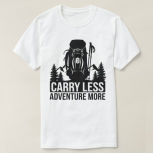 Äventyr-offertrackryggsäck med Trekking Pole T Shirt