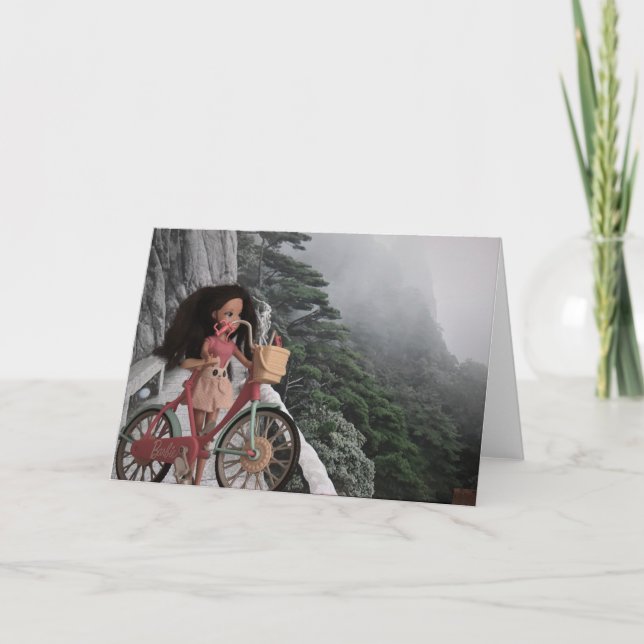 Äventyr på min cykel. kort (Framsida)