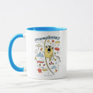 Äventyr "Party" Jake Sketch Mugg