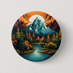 Äventyr Pin i det vidriga bergsfloden Knapp